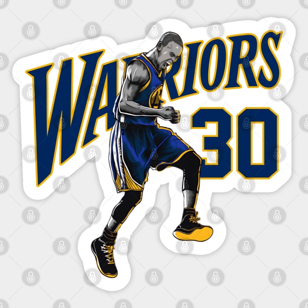 Golden State Warriors 30 Sticker by sagitarius